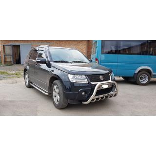 Side Steps Premium (2 pcs, Stainless Steel) Suzuki Grand Vitara 2005-2017 photo 2