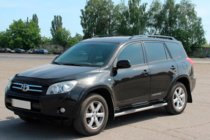 Toyota Rav 4 2006-2013 Side tubes for standard wheelbase (2 pcs, stainless steel) photo 4