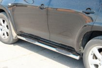 Toyota Rav 4 2006-2013 Side tubes for standard wheelbase (2 pcs, stainless steel) photo 3