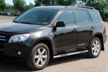 Toyota Rav 4 2006-2013 Side tubes for standard wheelbase (2 pcs, stainless steel) photo 2