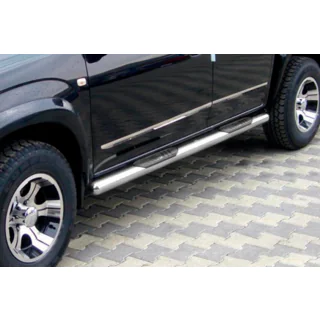 Side tubes for standard wheelbase (2 pcs, stainless steel) photo 1