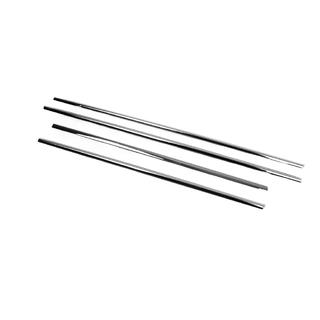 Window Trim Stainless Steel (4 pcs) Toyota Yaris 2010-2020 photo 4