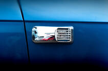 Audi A3 2003-2012 Chrome Covers for Side Repeaters Rectangle (2 pcs, ABS) photo 2