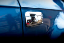Audi A3 2003-2012 Chrome Covers for Side Repeaters Rectangle (2 pcs, ABS) photo 3