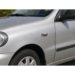 Chrome Covers for Side Repeaters Rectangle (2 pcs, ABS) Daewoo Lanos 1998-2017 photo 2
