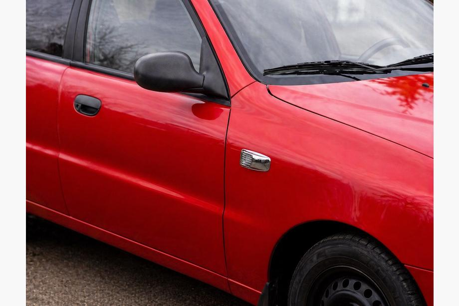 Daewoo Lanos 1998-2017 Chrome Covers for Side Repeaters Rectangle (2 pcs, ABS) Image