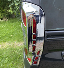Citroen Nemo 2007-2017 Chrome Tail Light Covers with Curve (2 pcs, plastic) photo 10