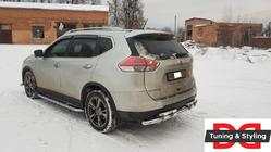 Nissan X-trail T32/Rogue 2014-2021 Premium Side Steps (2 pcs, Stainless Steel) photo 3