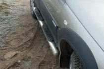 Chevrolet Niva 1998-2020 Side Bars (2 pcs, Stainless Steel) photo 8