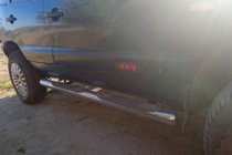 Chevrolet Niva 1998-2020 Side Bars (2 pcs, Stainless Steel) photo 7