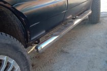 Chevrolet Niva 1998-2020 Side Bars (2 pcs, Stainless Steel) photo 1
