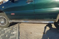Chevrolet Niva 1998-2020 Side Bars (2 pcs, Stainless Steel) photo 6
