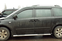 Kia Carnival 2002-2013 Side Bars (2 pcs, Stainless Steel) photo 1