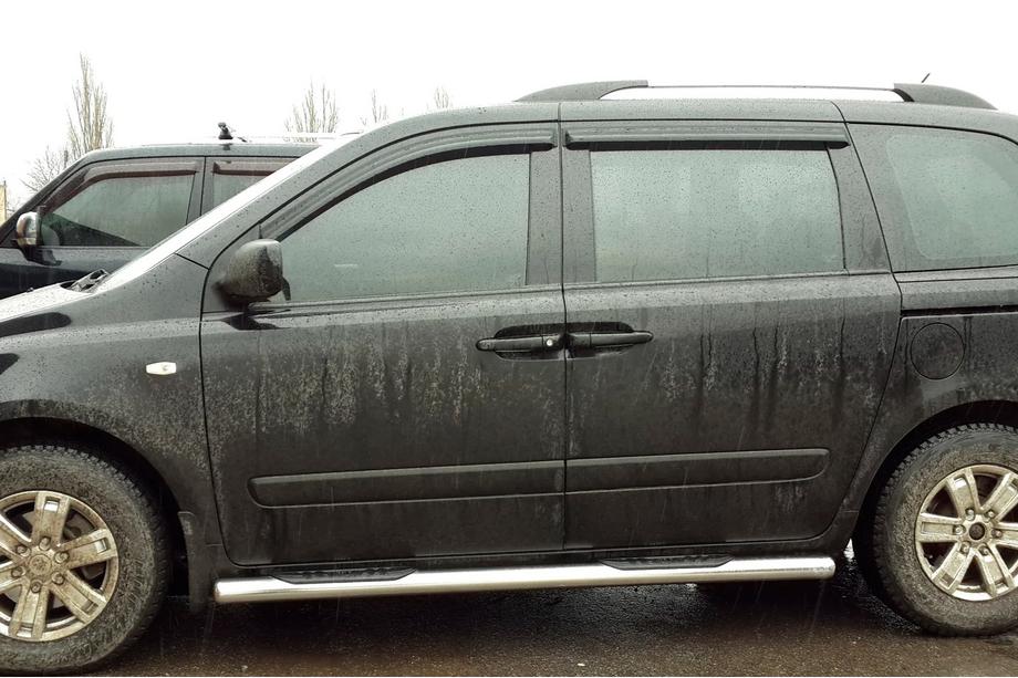 Kia Carnival 2002-2013 Side Bars (2 pcs, Stainless Steel) Image