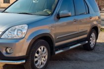 Honda CRV 2001-2006 Side Bars (2 pcs, Stainless Steel) photo 1