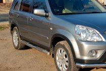 Honda CRV 2001-2006 Side Bars (2 pcs, Stainless Steel) photo 2