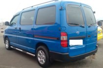 Toyota HiAce Side Bars (2 pcs, Stainless Steel) photo 1