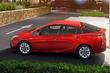 The fourth generation of the hybrid hatchback Toyota Prius photo 3
