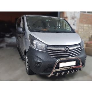 Bull Bar WT003-4 (Stainless Steel) Opel Vivaro 2015-2019 photo 3
