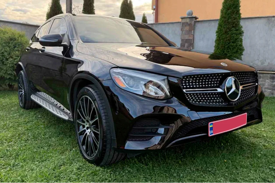 Mercedes GLC coupe C253 2016-2023 Side Steps (OEM) Photo 1