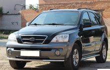 Kia Sorento I BL 2002-2009 Front Bar ST008 (Stainless Steel) photo 1