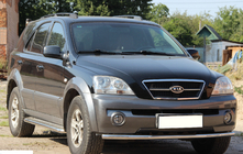 Kia Sorento I BL 2002-2009 Front Bar ST008 (Stainless Steel) photo 2