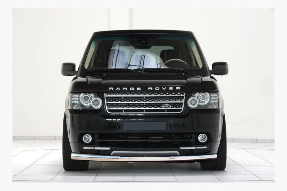 Range Rover III L322 2002-2012 Front Bar ST008 (Stainless Steel) Image
