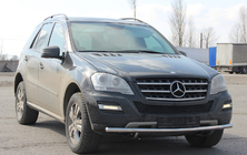 Mercedes ML W164 2005-2011 Front Bar ST008 (Stainless Steel) photo 2