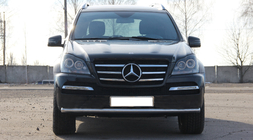 Mercedes GL class X164 2006-2012 Front Bar ST008 (Stainless Steel) photo 1