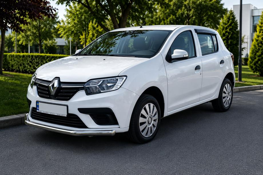 Renault Sandero 2013-2022 Front Bar ST008 (Stainless Steel) Image