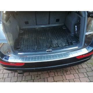 Rear Bumper Protector OmsaLine (Stainless Steel) Audi Q5 2008-2017 photo 2
