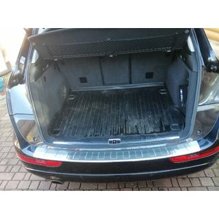 Rear Bumper Protector OmsaLine (Stainless Steel) Audi Q5 2008-2017 photo 3