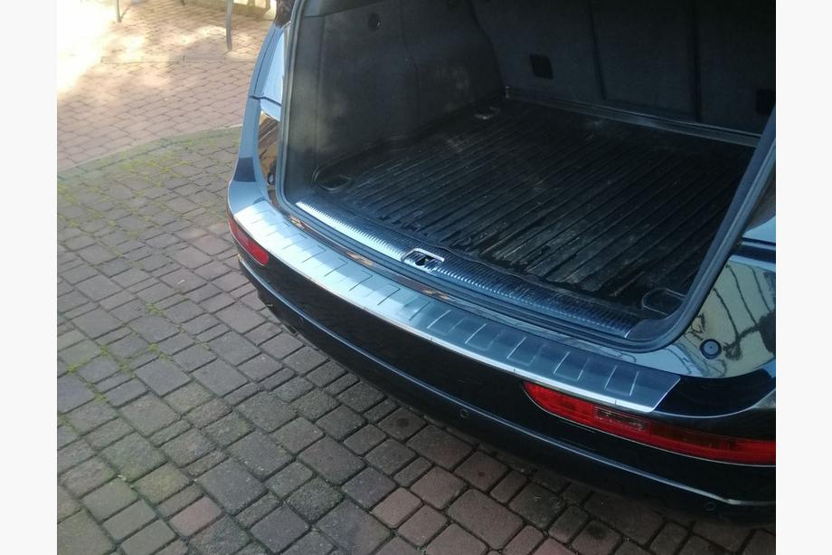 Audi Q5 2008-2017 Rear Bumper Protector OmsaLine (Stainless Steel) Image