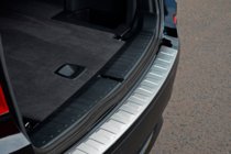 BMW X3 F25 2011-2018 Stainless Steel Rear Bumper Protector OmsaLine (matte, stainless) photo 9