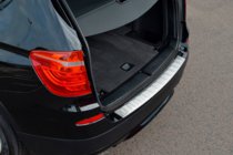 BMW X3 F25 2011-2018 Stainless Steel Rear Bumper Protector OmsaLine (matte, stainless) photo 6