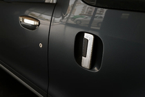 Dacia Dokker 2013-2022 Chrome Door Handle Covers (4 pcs, Stainless Steel) OmsaLine - Italian Stainless Steel photo 1