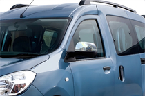 Dacia Dokker 2013-2022 Mirror Covers (2 pcs, Stainless Steel) photo 1