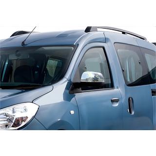 Mirror Covers (2 pcs, Stainless Steel) Dacia Dokker 2013-2022 photo 1