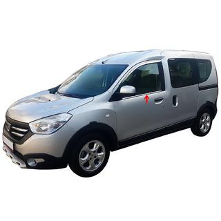 Window Trim (2 pcs, Stainless Steel) Dacia Dokker 2013-2022 photo 1