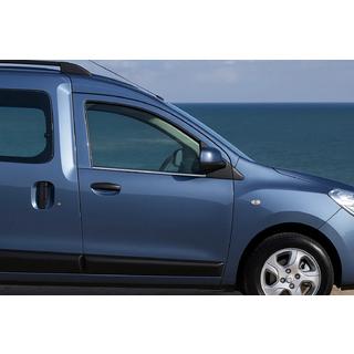 Window Trim (2 pcs, Stainless Steel) Dacia Dokker 2013-2022 photo 2