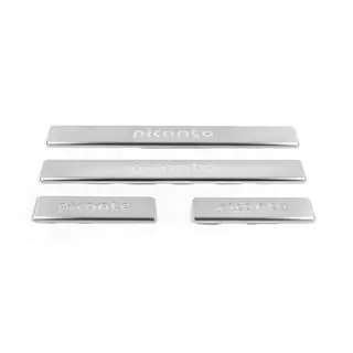 Door Sill Protectors OmsaLine (4 pcs, Stainless Steel) photo 2