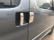 Citroen Berlingo 1996-2008 Chrome Door Handle Covers (Stainless Steel) Two front doors, two sliding doors photo 5