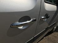 Mercedes Citan 2013-2021 Stainless Steel Door Handle Covers 3 pcs, Carmos - Turkish Steel photo 3