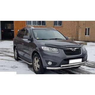 Front Bull Bar ST014 (Stainless Steel) Hyundai Santa Fe 2 2006-2012 photo 3
