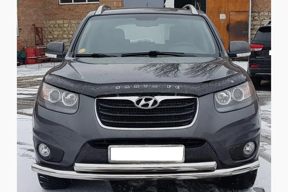 Hyundai Santa Fe 2 2006-2012 Front Bull Bar ST014 (Stainless Steel) Image