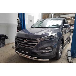 Front Bull Bar ST014 (Stainless Steel) Hyundai Tucson TL 2016-2021 photo 1