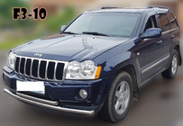 Jeep Grand Cherokee WK 2004-2010 Front Bull Bar ST014 (Stainless Steel) d60/60 photo 4