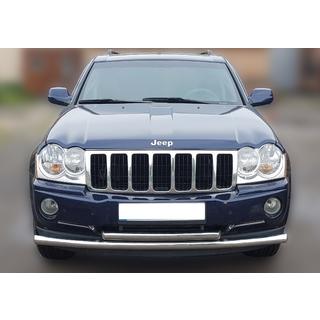 Front Bull Bar ST014 (Stainless Steel) Jeep Grand Cherokee WK 2004-2010 photo 1