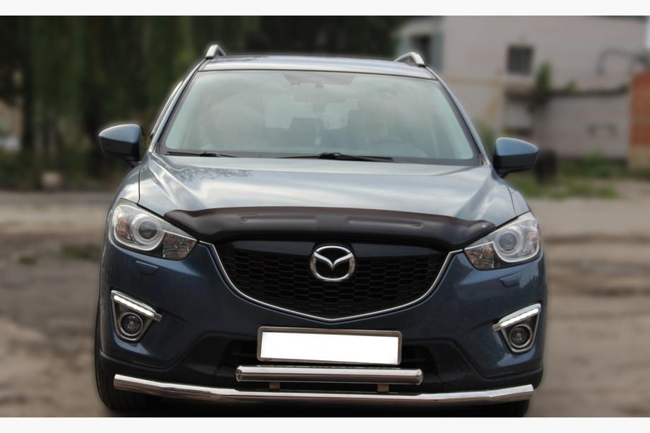 Mazda CX-5 2012-2017 Front Bull Bar ST014 (Stainless Steel) d60/60 Image