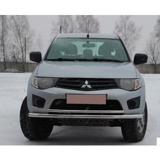Front Bull Bar ST014 (Stainless Steel) Mitsubishi L200 2006-2015 photo 1